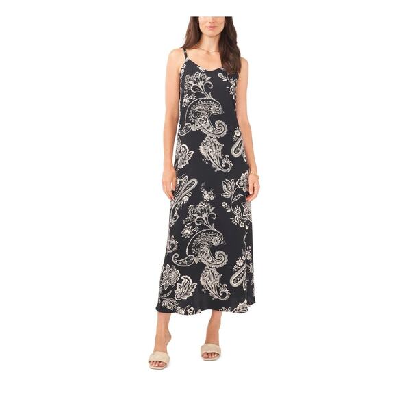 Vince Camuto Women's Full Length Dress Black, US L - Picture 1 of 5
